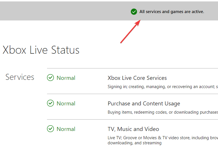 Kod błędu Xbox 0x80a40019